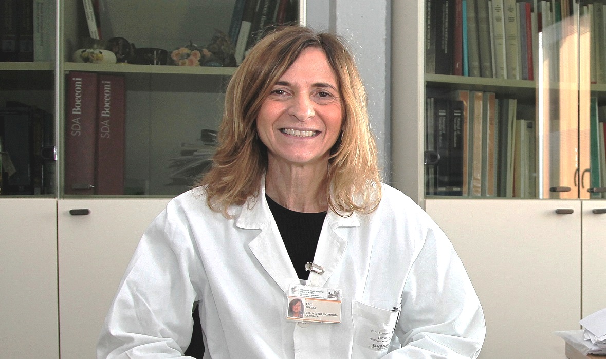 Foto della Dr.ssa Milena Fini, nuova direttrice scientifica dell'IRCCS Istituto Ortopedico Rizzoli
