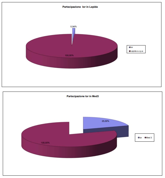 grafico partecipazioni 2025