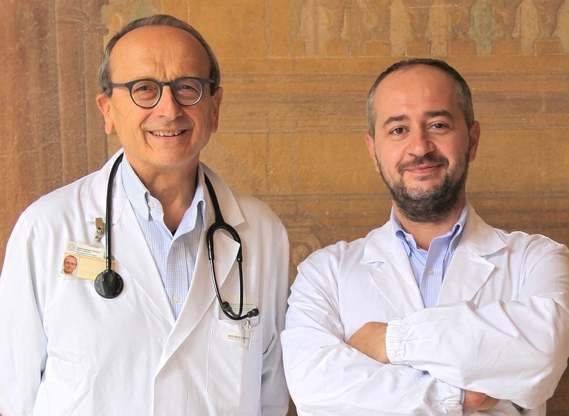 Il prof. Riccardo Meliconi (a sinistra) e il prof. Francesco Ursini della Reumatologia del Rizzoli