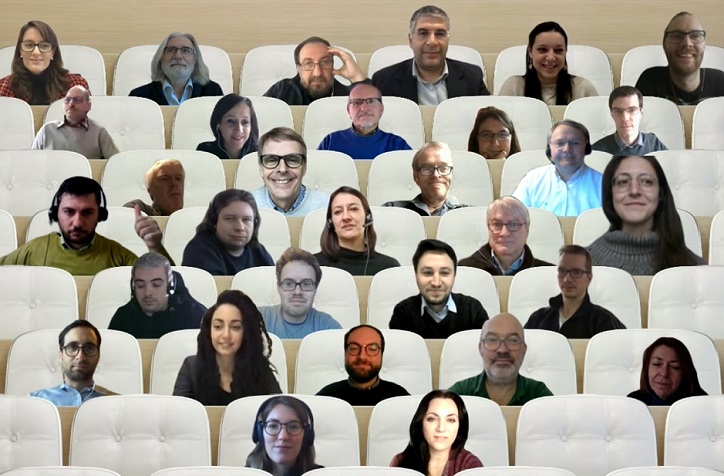 I partecipanti al kick-off meeting online I partecipanti al kick-off meeting online